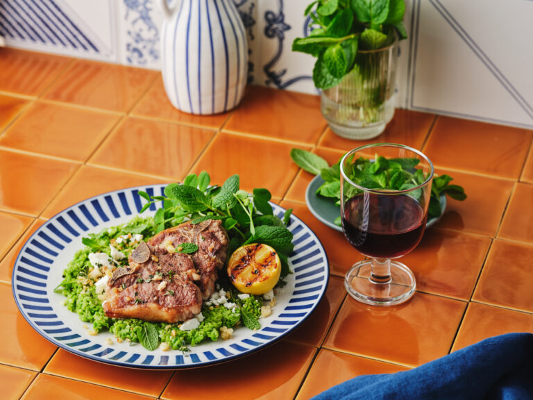 Spring lamb forequarter chop tray bake - Foodland